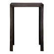 Uttermost In The Groove Contemporary Aluminum Accent Table in Antique Nickel