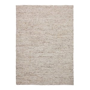 Uttermost Rafael 120x96&quot Hand Knotted Coastal Wool Rug in Natural
