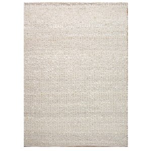 Uttermost Lovelle 120x96&quot Hand Woven Coastal New Zealand Wool Rug in Ivory