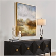 Uttermost John's Transitional Solid Wood & Canvas Landscape Art in Multi-Color