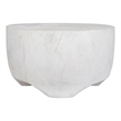 Uttermost Elevate Coastal Suar Wood Coffee Table in Matte White