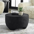Uttermost Elevate Contemporary Suar Wood Coffee Table in Rich Black