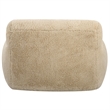Uttermost Abide Contemporary Fabric & Foam Accent Chair in Caramel
