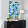 Uttermost The Story Of Water Modern Wood/Canvas Abstract Art in Multi-Color