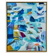 Uttermost The Story Of Water Modern Wood/Canvas Abstract Art in Multi-Color
