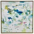 Uttermost Abstract Reflections Modern Wood & Canvas Framed Art in Multi-Color