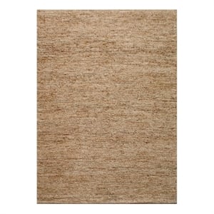 Uttermost Makula 144x108&quot Hand Knotted Coastal Jute Fabric Rug in Natural