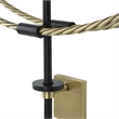 Uttermost Time Flies Modern Wall Clock in Brass
