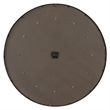 Uttermost Stone Serenity Wall Clock in Off White