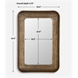 Uttermost Alvaro Antique Brass Mirror