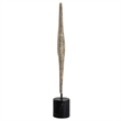 Uttermost Pochette Ribbed Sculpture in Black