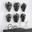 Uttermost Self-Portrait Metallic Wall Decor in Steel (Set of 60