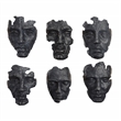 Uttermost Self-Portrait Metallic Wall Decor in Steel (Set of 60