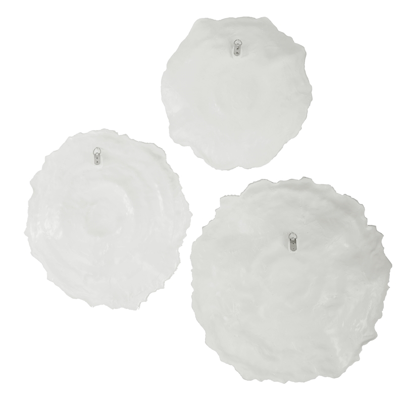 Uttermost Ocean Gems Coral Wall Decor in Ivory (Set of 3)
