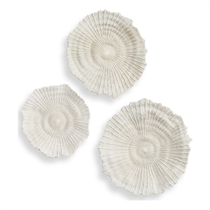 Uttermost Ocean Gems Coral Wall Decor in Ivory (Set of 3)