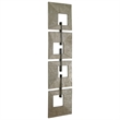 Uttermost Linked Champagne Metal Wall Decor in Gold