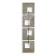 Uttermost Linked Champagne Metal Wall Decor in Gold