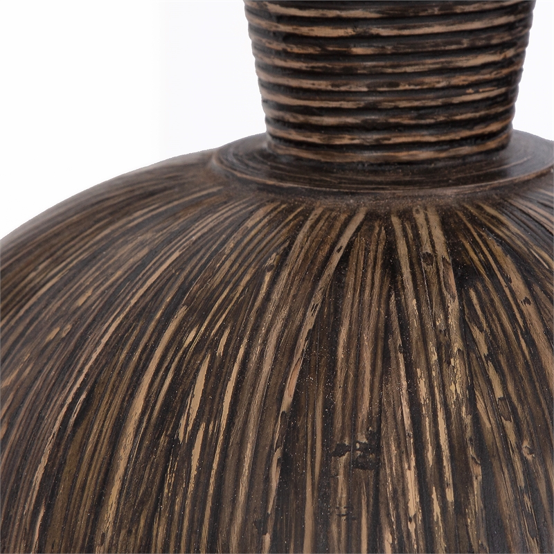 Uttermost Islander Black Vases Set of 2