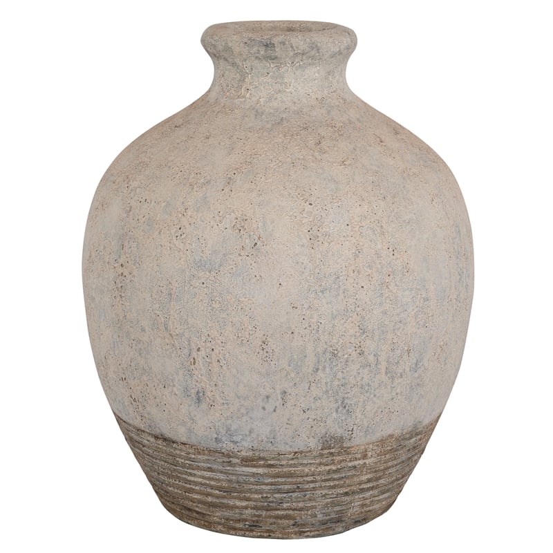 Uttermost Fernandina Oversized Rustic Vase in Brown