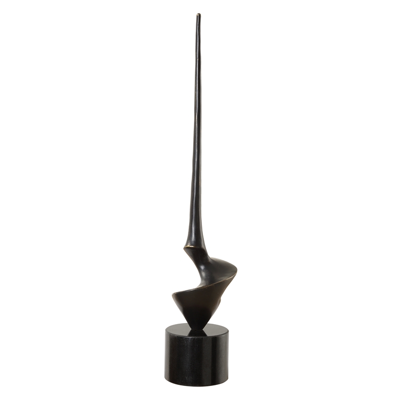 Uttermost All Twisted Bronze Sculpture