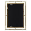 Uttermost It's All Connected Rectangle Brass Mirror