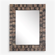 Uttermost Burke Wooden Mirror in Mahogany