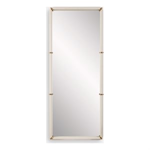 Uttermost Cyprus White Dressing Mirror