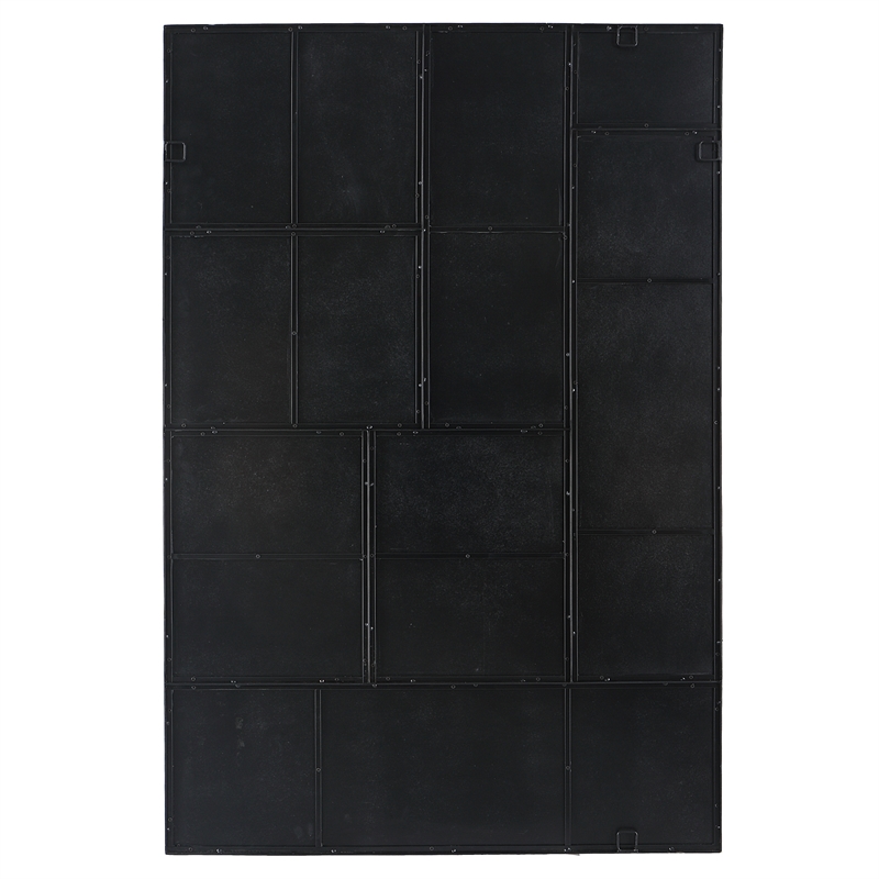 Uttermost Puzzle Piece Oversized Mirror in Black