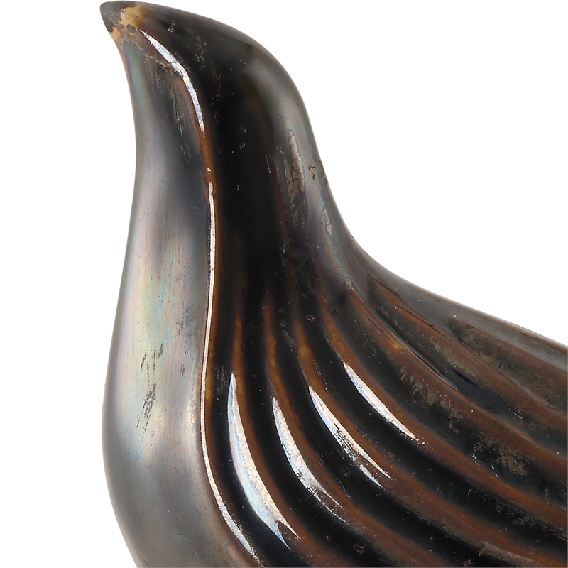 Uttermost Nesting Bird Gray Sculptures Set of 2