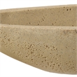 Uttermost Vessel Cast Ivory Canoe Bowl
