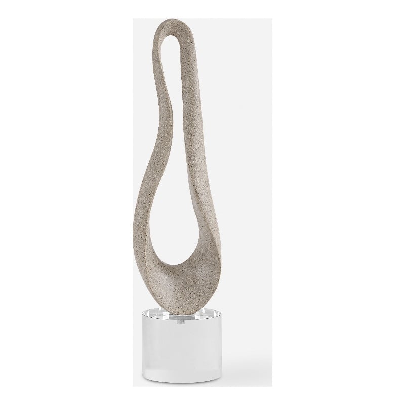 Uttermost Oval Harmony Sculpture in Sand