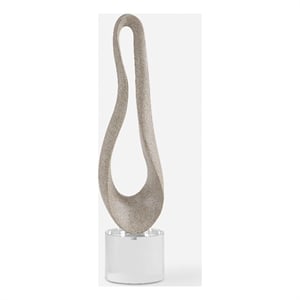 Uttermost Oval Harmony Sculpture in Sand