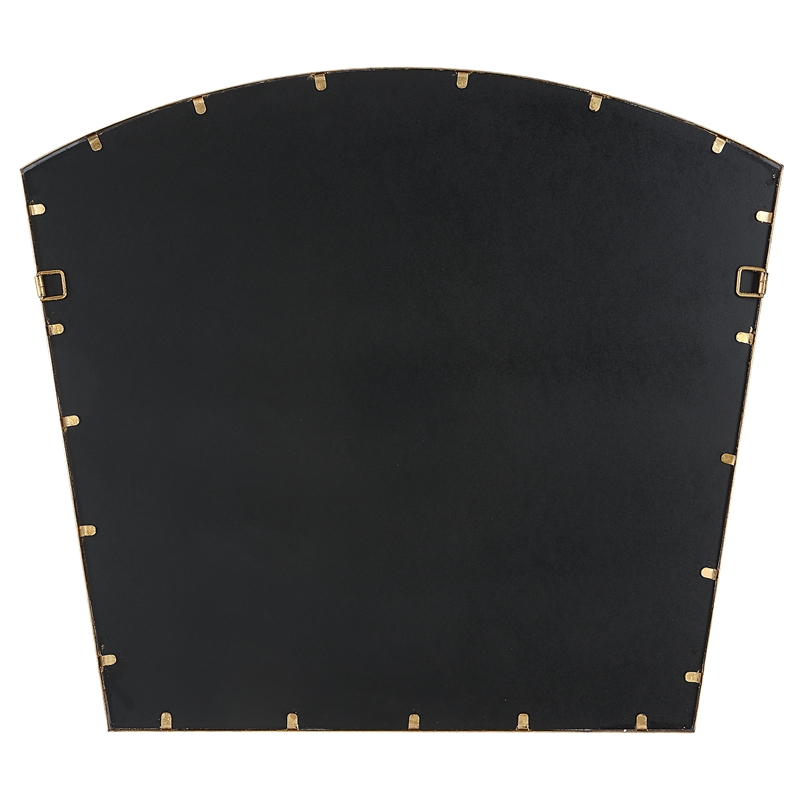 Uttermost Boundary Gold Arch Mirror