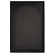 Uttermost Crisanta Gloss White Arch Mirror