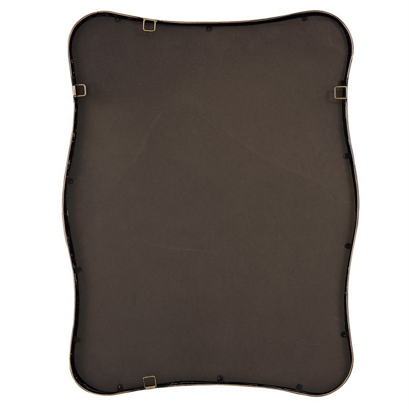 Uttermost Pavia Curvy Vanity Mirror in in Gold