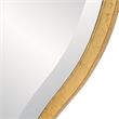 Uttermost Aneta Large Gold Round Mirror