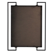 Uttermost Ivey Rectangle Industrial Mirror in Black