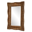 Uttermost Emerson Scalloped Antique Gold Mirror