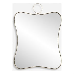 Uttermost Talia Antique Brass Vanity Mirror