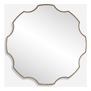 Uttermost Gearing Up Bronze Mirror