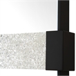 Uttermost Stratton Modern Dressing Mirror in Black