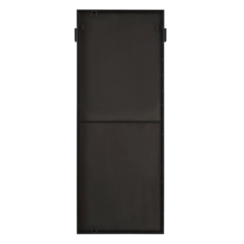 Uttermost Stratton Modern Dressing Mirror in Black
