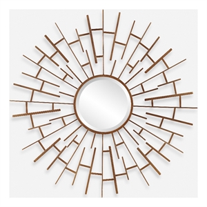 Uttermost Tangled Bronze Round Mirror