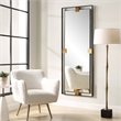 Uttermost Cornerstone Oversized Mirror in Black