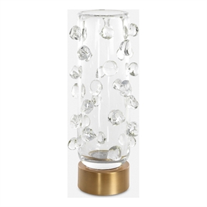 Uttermost Aura Clear Glass Vase