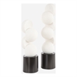 Uttermost Symmetry White Sculptures Set of 2