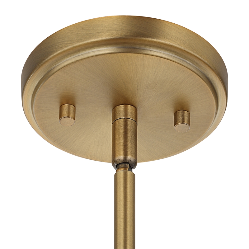 Uttermost Spherical 5 Light Pendant in Bronze