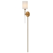 Uttermost Awyr 1 Light Brass Sconce