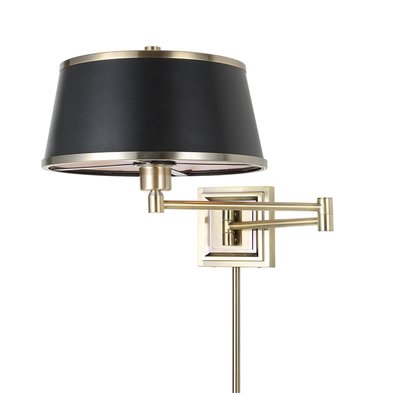 Uttermost Newmarket 1 Light Antique Brass Sconce