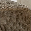 Uttermost Calabria Woven Seagrass Coffee Table in Tan